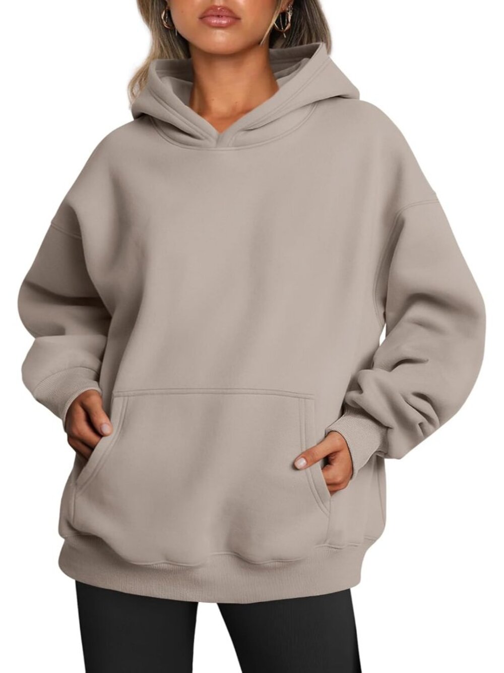 Warm and Breathable Women's Hoodie with Kangaroo Pocket | Ideal for Winter